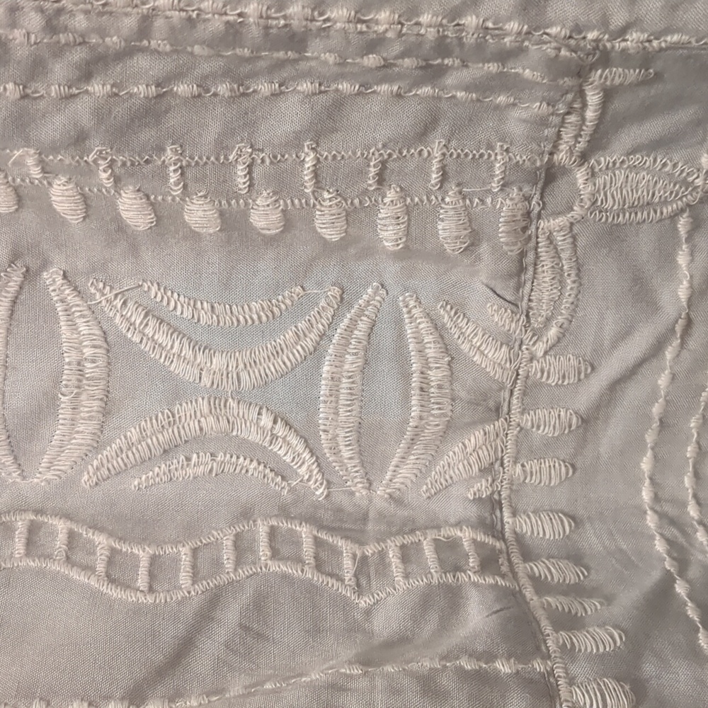 Simple - Embroidery Tunic Blouse - image 7